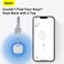Baseus T2 Pro Smart Bluetooth Tracker   365 Days Battery Life, 90 dB Alarm, Anti-Lost & Locator Device   Compatible with iOS & Android   Compact Size, Real-Time Tracking, Long Range   White
