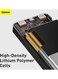 Baseus 10000mAh Power Bank 20W PD   Fast Charging Battery Pack   LED Digital Display   Dual Input &amp; Triple Output   Compact &amp; Portable   Compatible with iPhone, Samsung, Huawei &amp; More - Black
