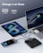 Baseus Power Bank, 20000mAh 100W PD Fast Charging Portable Charger with Digital Display, Blade HD Laptop Battery Bank for ROG Ally, Steam Deck, MacBook, iPad, iPhone, Samsung (Matte Black)