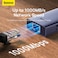 Baseus Flite Series 4-in-1 USB-C Hub Adapter with 3 USB 3.0 Ports, RJ45 Ethernet 1000M, High-Speed Data Transfer, Universal Compatibility, Grey