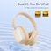 Baseus Bowie H1i Noise-Cancellation Wireless Headphone 100 Hours Playing Time Low Latency Bluetooth V5.3 Headset White