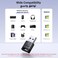UGREEN USB Bluetooth Adapter 6.0, Plug &amp; Play for Windows 11/10/8.1, Bluetooth Receiver and Transmitter for Keyboard, Mouse, Headphones, Speakers, Laptop, Game Controller and Printer