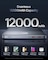 Baseus 12000mAh Laptop Power Bank, 65W Digital Display Fast Portable Charger With USB C Cable, 2 Outputs USB C Battery Bank for MacBook Air, Dell/HP, Steam Deck, iPad, iPhone, Samsung etc (Silver)