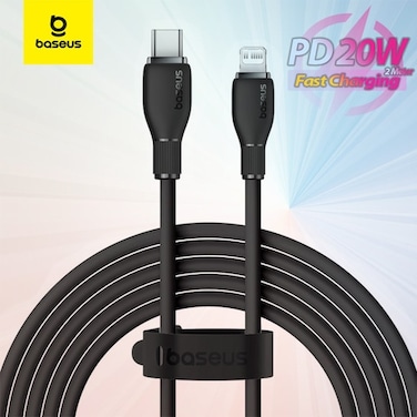 USB C To Lightning Cable 1m Fast Charging Power Delivery And Data Transfer PD 20W iPhone Cable For iPhone 14/14 Pro/14 Plus/14 Pro Max, iPhone 13 12 11 Pro Max XS X 8 7 6, iPad And More- Black