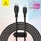 USB C To Lightning Cable 1m Fast Charging Power Delivery And Data Transfer PD 20W iPhone Cable For iPhone 14/14 Pro/14 Plus/14 Pro Max, iPhone 13 12 11 Pro Max XS X 8 7 6, iPad And More- Black