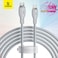 USB C To Lightning Cable 1.2m Fast Charging Power Delivery And Data Transfer PD 20W iPhone Cable For iPhone 14/14 Pro/14 Plus/14 Pro Max, iPhone 13 12 11 Pro Max XS X 8 7 6, iPad And More- White