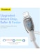 iPhone Lightning Cable Fast Charging (1.2m) For iPhone 14, Pro, Pro Max/iPhone 13, Pro, Pro Max/iPhone 12, Pro, Pro Max/iPhone 11, Pro, Pro Max/iPhone XS MAX/XR/XS/X/8 Plus/8, iPad Mini/Pro White