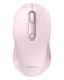 Ergonomic Mouse F02, 4000 DPI, 5 DPI Adjustable, 2.4GHz Bluetooth Wireless Mouse, USB Computer Mouse for Laptop, PC, Chromebook, Notebook (Pink)