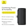 Baseus Compact 5000mAh Power Bank   20W PD3.0 Fast Charging   USB-C Backup Battery   Lightweight, Travel-Friendly Design   Multi-Protection   Ideal for Smartphones & Tablets   Black
