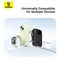 بايوس باور بانك 10000mAh شحن سريع 30W PD بكابل USB-C مزدوج مدمج شاشة LED بطارية محمولة لهواتف ايفون 15 سامسونج S24 S23 ايباد اندرويد 4 منافذ

