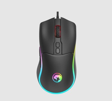 MARVO M358 Wired RGB Gaming Mouse - Black