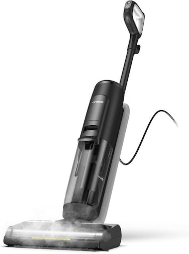 Tineco iFloor 5 Steam All-in-One Wet Dry Vacuum Cleaner, Wood Floor Steam Vacuum, Ideal for Sticky Dirts, 248℉ High Temperature Steam, Self Cleaning with Steam