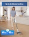 Tineco A30S Cordless Stick Vacuum, 160W Suction, 60min Runtime, 1L Bigger Dustbin, ZeroTangle Brush, Tineco PureCyclone Tech, LED Headlight