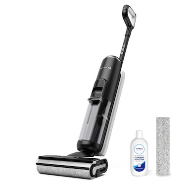 Tineco Floor One S6 FlashDry Cordless Wet Dry Vacuum Floor Cleaner Washer Mop All-in-One for Hard Floors, LED Display, Long Runtime, Dual-Sided Edge Cleaning, Self-Cleaning