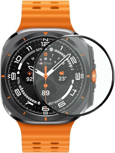 Screen Protector for Samsung Galaxy Watch Ultra 47mm,Easy Installation, Protective Film Locator, Bubble-Free, Waterproof, Scratch-Resistant, HD, Full Coverage (1Pack)