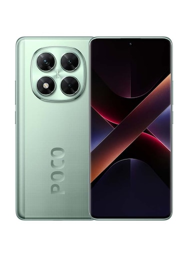 شاومي بوكو X7 ثنائي الشريحة، 8 جيجابايت رام، 256 جيجابايت، الجيل الخامس، أخضر - الإصدار العالمي