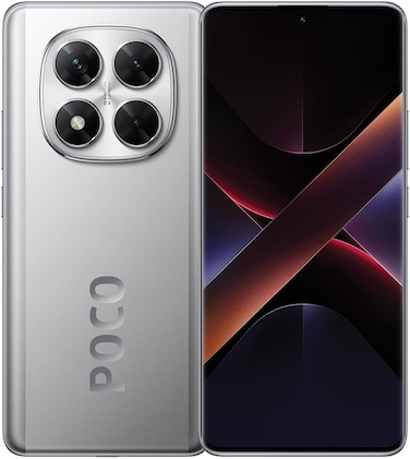 شاومي بوكو X7 ثنائي الشريحة، 12 جيجابايت رام، 512 جيجابايت، الجيل الخامس، فضي - الإصدار العالمي