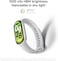 Xiaomi Smart Band 10 Glacier Silver, 1.72'' Amoled Narrow-Edge Quadrilateral Display, Professional Workout Analysis, Up To 21-Days Battery Life