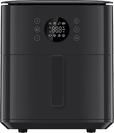 Xiaomi Air Fryer 6.5L, 1700W Large Capacity Air Fryer, 360&deg; Hot Air Circulation, Low-Oil Healthy Cooking, 7 Preset Programs, Easy Clean, Black, MAF-W6501-BLACK