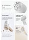 Xiaomi Mijia Lint Remover 2   6-Blade Fabric Shaver   USB-C Rechargeable   180min Runtime