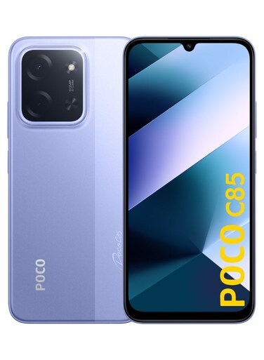 POCO C85 Dual SIM 6GB RAM, 128GB, 4G, Purple