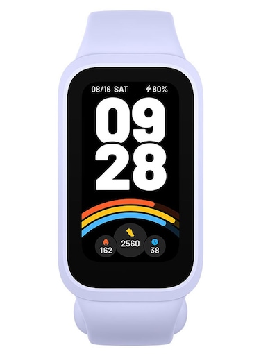 Xiaomi Smart Band 9 Active, Purple, 1.47 Inch Big Screen, 18 Days Battery Life, All-Day Health Monitoring, Water Resistant, Ultra-Slim Body