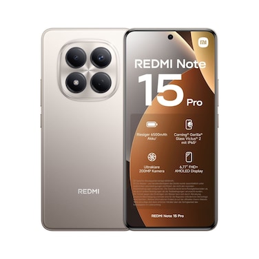 Xiaomi Redmi Note 15 Pro 8GB 256GB Titanium