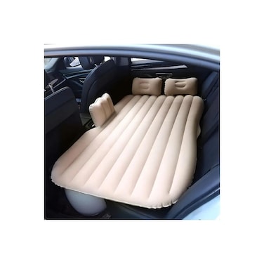 Car Inflatable Air Mattress with 2 Pillows &ndash; Portable Camping Bed for SUV, Universal Fit, 138x85x4