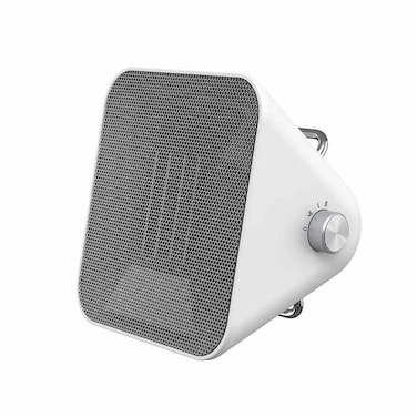 WINNING STAR Electric Fan Heater 1500W (ST-4089)   Desktop Space Heater Air Circulation Function Overheating and Tilt Protection Flip Up and Down for Bedroom Office Room Desk Indoor Use