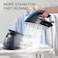 Winning Star Electric Steam Station Iron with 1.7L Water Tank (ST-6129)   Ergonomic Handle &amp; Adjustable Temperature Control with Self-Cleaning Ceramic Soleplate 2200W