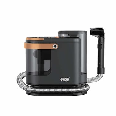 WINNING STAR Dry &amp; Wet Spot Vacuum Cleaner Machine (ST4605) - Powerful 15000PA Suction - Removable Large Water Tank with 4 Versatile Brush Heads for Deep Cleaning carpets, Fabrics, tiles, car Seat