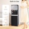 Winning Star Bottom Loading Electric Water Dispenser, Instant Hot, Cold &amp; Ambient Water   Space-Saving Vertical Design for Home or Office (ST-6506-HS)
