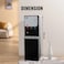 Winning Star Bottom Loading Electric Water Dispenser, Instant Hot, Cold &amp; Ambient Water   Space-Saving Vertical Design for Home or Office (ST-6506-HS)