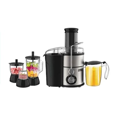 Winning Star ST-5556 4 in 1 Blender &amp; Juice Extractor &ndash; Slow Juicer Multifunctional Machine