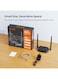 Tenda Router 4G SIM 4G03 Pro - Mobile WiFi Router 3G/4G Wireless Band 2.4 GHz 300Mpbs, LTE Cat4 150Mpbs Black.