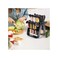 Tradeo 18-Piece Ferris Wheel Seasoning Bottle Set - 360&deg; Rotating Kitchen Spice Rack Organizer