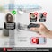 WELOCK PCB41-UAE Smart Door Lock Cylinder with Password WI-FI App RFID Card Unlock for Home Office Airbnb