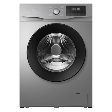 TCL 7 Kg Front Load Washing Machine With LED Display, Digital Inverter Motor, Safety Lock, Fully Auto Washer With Add Garment Function, Honeycomb Drum, Drum Clean Program, Energy Efficient &ndash; P607FLG