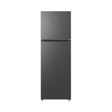 TCL Top Mount Refrigerator 480L Gross / 370L Net, Total No Frost, Electronic Control, Humdity Crisper &amp; LED Light &ndash; Crystal Ash Grey - P480TM