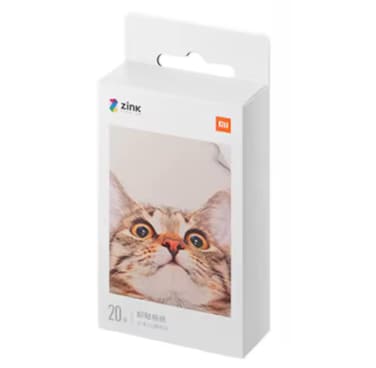 Mi Portable Photo Printer Paper Sheets ZINK Self-adhesive for XiaomiPocket Photo Printer 2&times;3-inch 20-sheets Photo Printer Paper
