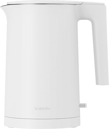 Xiaomi Electric Kettle 2 - 1.7L BPA-Free Stainless Steel Electric Kettle With 1800W Quick Boil, High Capacity Up To 8 Cups, Auto Shut-Off, Boil-Dry Protection, Lightweight Design- White, BHR5928HK