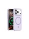 Mobcos iPhone 17 Pro Max Purple Elite Ring Premium Silicone MagSafe Case for iPhone   Silky Soft Touch   Military-Grade Shockproof Protection   Strong Magnetic Compatibility   Luxury Slim Cover