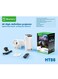 Smartbarry HT88 4K 1080P Mini Projector with WiFi &amp; Bluetooth Portable Premium Android OS Projector, 210&deg; Rotatable Stand, Dust Removal &amp; Heat Dissipation Design for Home Theater, Office, Gaming and Business