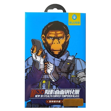 بلو نيو 3D ستيث tempered glass المنحني لجهاز هواوي P30، يوفر حماية كاملة للشاشة، مقاومة للصدمات والخدوش، تصميم أنيق، تركيب سهل وتطبيق خالي من الفقاعات
