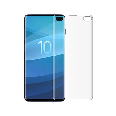 بلو 3D نانو واقي شاشة ذاتي الإصلاح لجهاز جالكسي S10 بلس، حماية ضد الخدوش، تركيب خالي من الفقاعات، تغطية كاملة، تركيب سهل