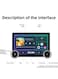 Diamond 2K QLED 10.5-inch universal Android car stereo system with dual knobs-CAR NAVI JS7