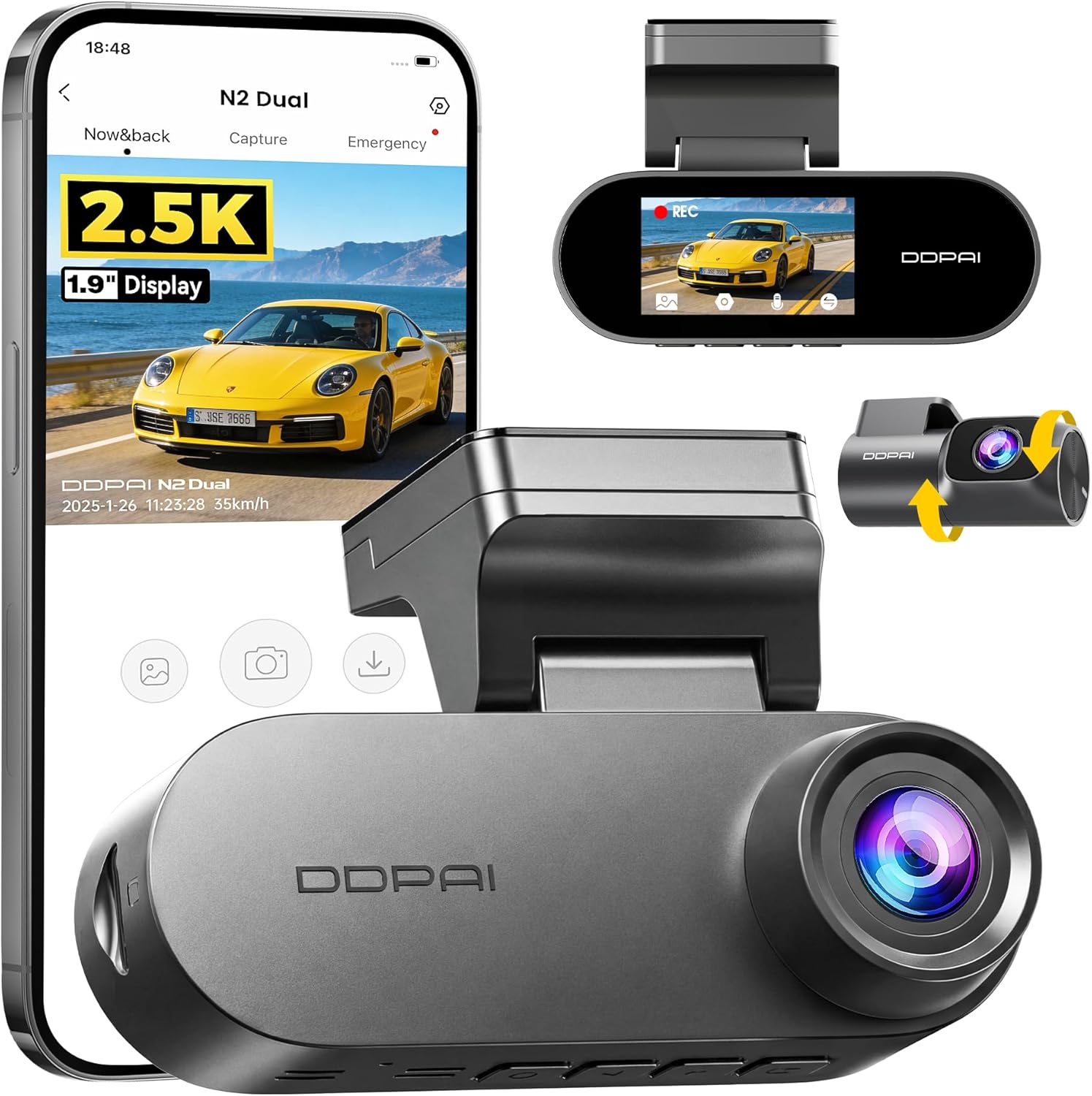 Ddpai Ddpai N2 Dual 256GB 1.9 inch