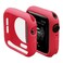 غطاء حارس Green Stylin Pro، وصول سهل إلى جميع المنافذ، مقاوم للخدوش، غطاء حماية خفيف الوزن، بديل مثالي متوافق مع ساعة Apple Watch 44 مم - أحمر
