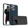 Green Lion Carbon Case for iPhone 13 Pro Max, Metal Camera Ring, Shockproof Protection, Anti-Scratch Surface, Lightweight &amp; Durable, Sleek Carbon Fiber Texture (Blue)
