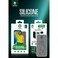 Green 3D Silicone Privacy Glass Screen Protector for iPhone 13/13 Pro/14 (6.1"), 9H Tempered Glass, Anti-Fingerprint, Anti-Scratch, Bubble-Free Installation - Black